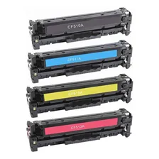 Kit Toner CompatÃvel Marca Premium Para Uso Em M180nw M181fw Tinta Preto/ciano/magenta/amarelo Foto mini 1