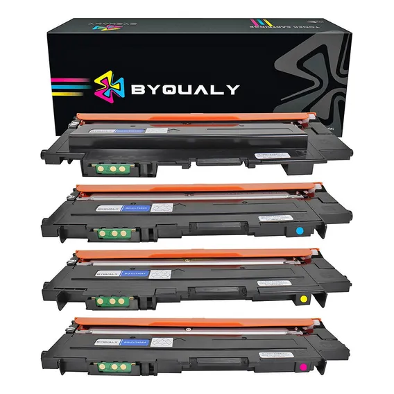 Kit Toner Compatível Para Clt-404 C430w C480w C480fn Byqualy Tinta Preto Ciano Amarelo E Magenta Foto 1
