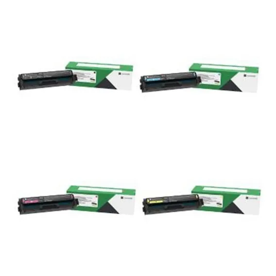 Kit Toner Lexmark Mc3224adwe C3224dw - 04 Cores Tinta Preto-magenta-ciano-amarelo Foto 1