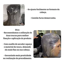 Kit Touca Para Mecha Descartável Santa Clara 144 Und Foto mini 3