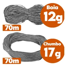 Kit Tralha De Boia 12gr 70m + Tralha Chumbo 17gr 70m P/ Rede Foto mini 2