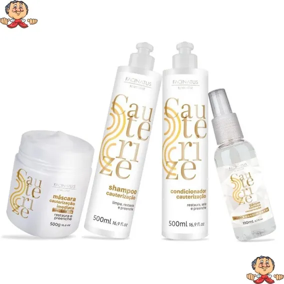 Kit Tratamento Capilar Cauterize Facinatus Specialist Foto 1