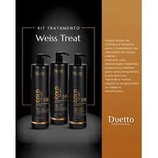 Kit Tratamento Gold Brush Duetto Profissional Foto mini 3