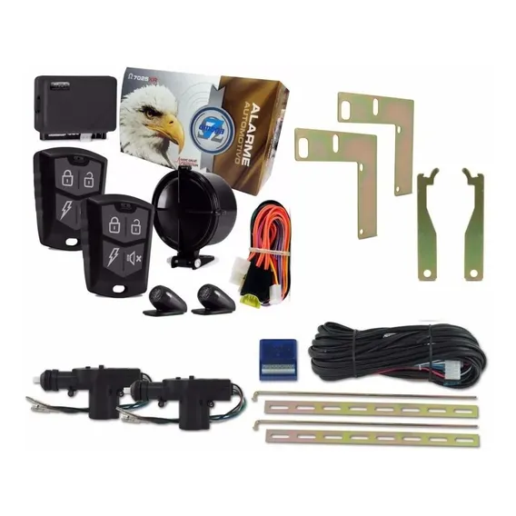 Kit Trava Eletrica + Alarme 2 Controles Corsa Wind 2 Portas Foto 1