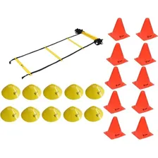 Kit Treino Funcional Completo Escada De Agilidade Cone Odin Foto mini 1