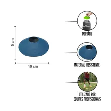 Kit Treino Futebol Chapeu Chinês + Escada + Argola E Corda Foto mini 4