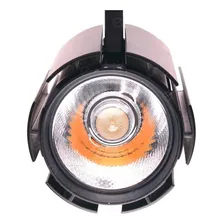 Kit Trilho Eletrificado 1,5 Metro + 4 Spot Led Cob 20w Estrutura Preto Foto mini  3