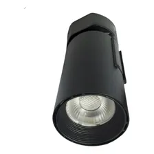 Kit Trilho Eletrificado 1m + 3 Spots Led 7w Branco Quente Estrutura Preto Foto mini 4