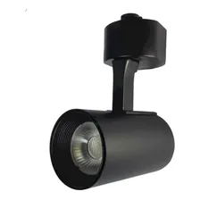 Kit Trilho Eletrificado 1m + 3 Spots Led 7w Branco Quente Estrutura Preto Foto mini  2