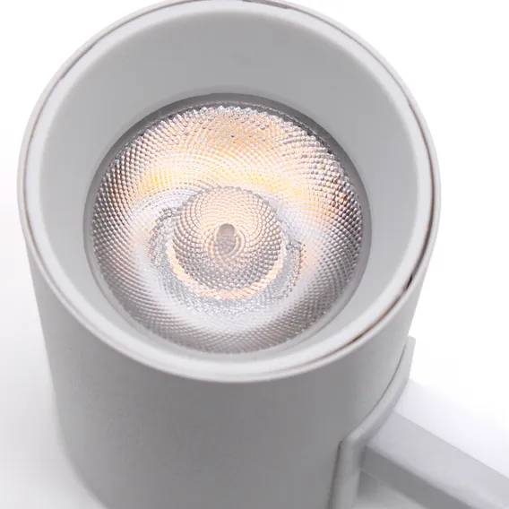 Kit Trilho Eletrificado 2m Branco + 6 Spots Led 7w Frio 110V/220V Foto 1