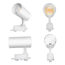 Kit Trilho Eletrificado 3m Branco + 6 Spots Led 7w Quente 127/220V Foto mini  2