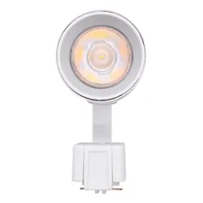 Kit Trilho Eletrificado 4m Branco + 10 Spots Led 7w Quente Estrutura Emenda Curva 110v/220v Foto mini 3