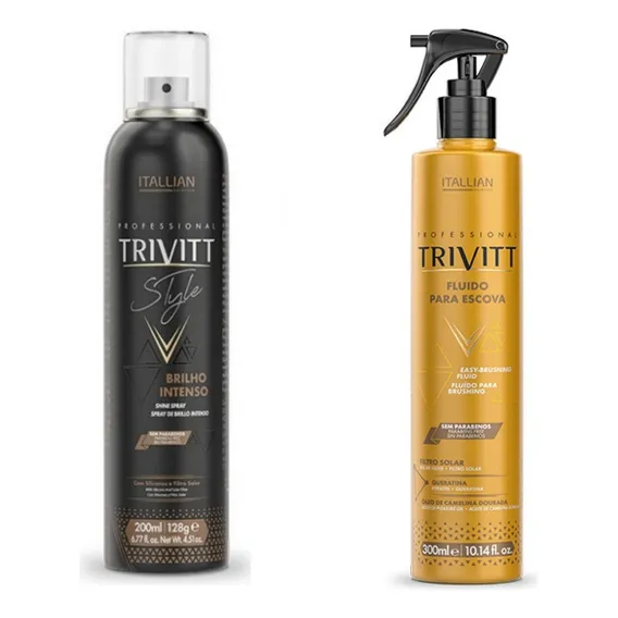 Kit Trivitt Fluido + Brilho Intenso Foto 1