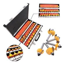 Kit Tupia 6mm Makita + Conjunto De Fresas Nkf 220v Foto mini 3