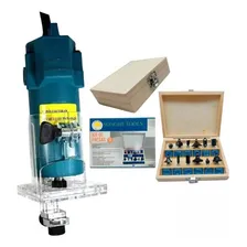 Kit Tupia Manual Laminadora + Jogo Fresas 15 Peças Foto mini 2