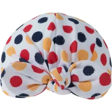 Kit Turbante Infantil Com 2 Peças Cor Vermelha E Bolinha Foto mini 2