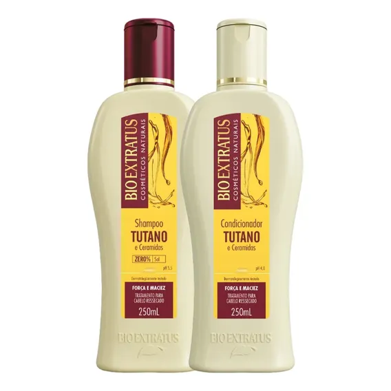 Kit Tutano Bio Extratus Shampoo 250ml + Condicionador 250ml Foto 1