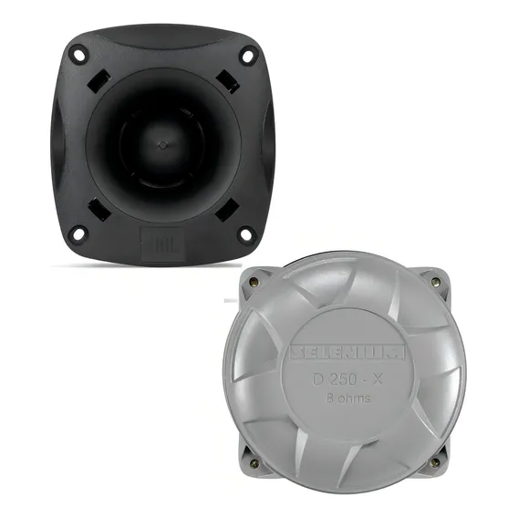 Kit Tweeter St200 100w + Selenium Jbl D250x 100w Cor Preto E Cinza Foto 1