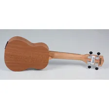 Kit Ukulele Concert Strinberg Uk06ce ** Elétrico C/ Afinador Cor Marrom Foto mini 4