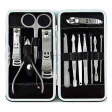 Kit Unhas Profissional Cortador Tesoura E Alicate Portátil Foto mini 2
