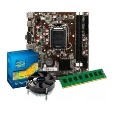 Kit Upgrade Core I5 650 +placa Mãe H55 1156+8gb Ddr3 +cooler Cor Preto Foto mini 1