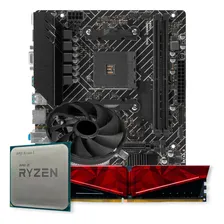 Kit Upgrade Gamer Amd Athlon 3000g + Placa Mãe + 8gb Ddr4 Foto mini 1