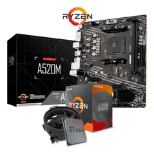 Kit Upgrade Gamer Cpu Amd Ryzen 5 / Vga Vega / Placa Mãe Am4 Cor Preto Foto  mini 1