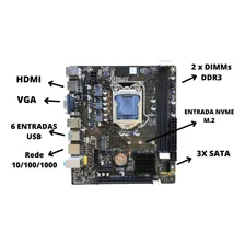 Kit Upgrade I3 3220 + Placa H61 + 8gb Ddr3 Foto mini 4