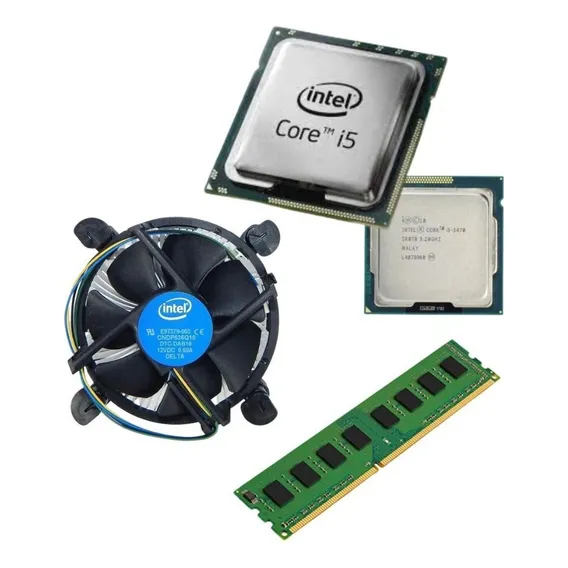Kit Upgrade I5 3470  Memória 8gb Ddr3 1600mhz  Cooler Basic Foto 1