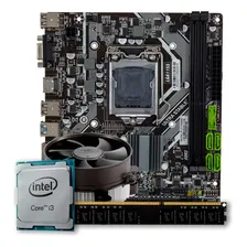 Kit Upgrade, Intel Core I3 + Placa Mãe + 8gb Ddr3 Cor Preto Foto mini 1
