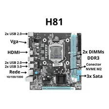 Kit Upgrade Intel Core I5 4570, 16gb Ddr3, Mb H81 Foto mini 2