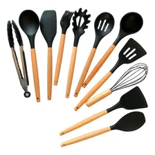 Kit UtensĂlios Silicone Colher Espátula Concha 12 Peças Foto mini 3
