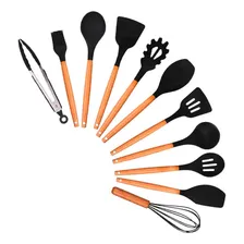 Kit UtensĂlios Silicone Colher Espátula Concha 12 Peças Foto mini 2