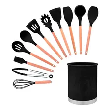 Kit UtensĂlios Silicone Colher Espátula Concha 12 Peças Foto mini 1