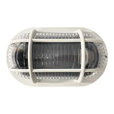 Kit Utron 5 Luminárias Arandela Tartaruga Parede Externa Cor Branco Foto mini 3