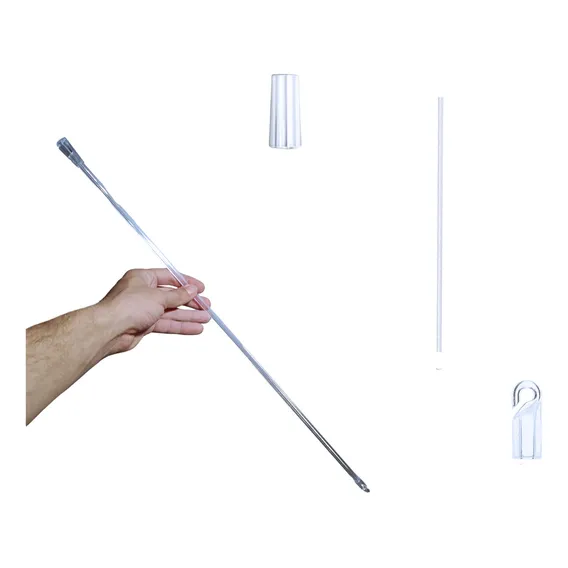 Kit Vareta/bastão Para Persiana Horizontal Direto Da Fábrica Cor Bastão Transparente Foto 1