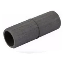 Kit varão Simples para cortinas preto 2.00 mts 28mm grosso Foto mini 3