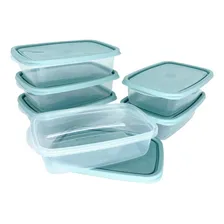 Kit Vasilhas Plásticas Potes Cozinha Com Tampa 6 785ml Foto mini 3