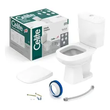 Kit Vaso Sanitário Caixa Acoplada Acessórios City Celite Foto mini 2