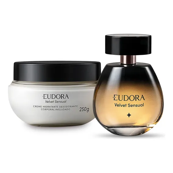 Kit Velvet Sensual: Desodorante Colônia + Creme Hidratante Fragrância oriental Foto 1