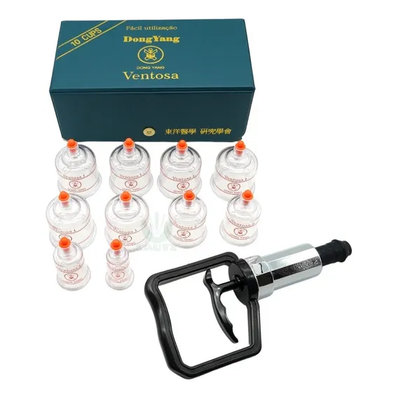 Kit Ventosa C/ 10 Copos - Dong Yang Foto 1