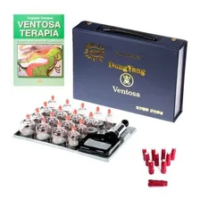 Kit Ventosaterapia 17 Copos + Pinos Magnético + Óleo E Livro Foto mini 2