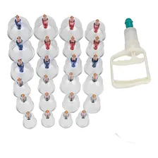 Kit Ventosaterapia Com Aplicador 24 Unidades Foto mini 1