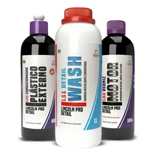 Kit Verniz Motor Shampoo Detail Revitaliza Plástico Lincoln Foto mini 1