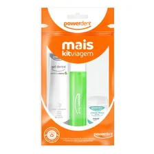 Kit Viagem Escova+creme Dental+fio Dental Powerdent Light Foto mini 1