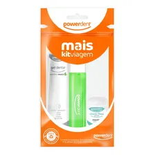Kit Viagem Escova+creme Dental+fio Dental Powerdent Light Foto mini 1