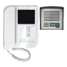 Kit VĂdeo Porteiro Arbus 4.1 Com VisĂŁo Noturna Schneider Cor Branco Foto mini 1