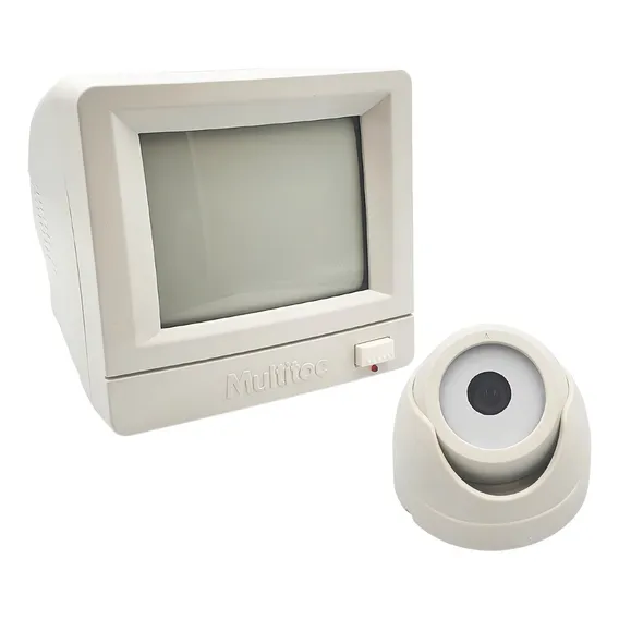 Kit Vigilância Multitoc Branco Monitor 6 Polegadas + Câmera Foto 1
