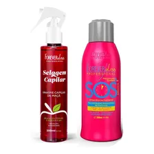 Kit Vinagre Capilar De Maçã E Sos Forever Liss Foto  mini 1