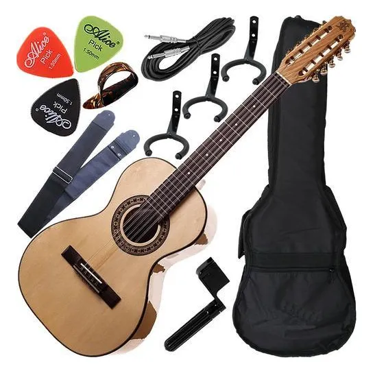 Kit Viola Rozini Cinturada Eletroacústica Profissional Rv217 Foto 1